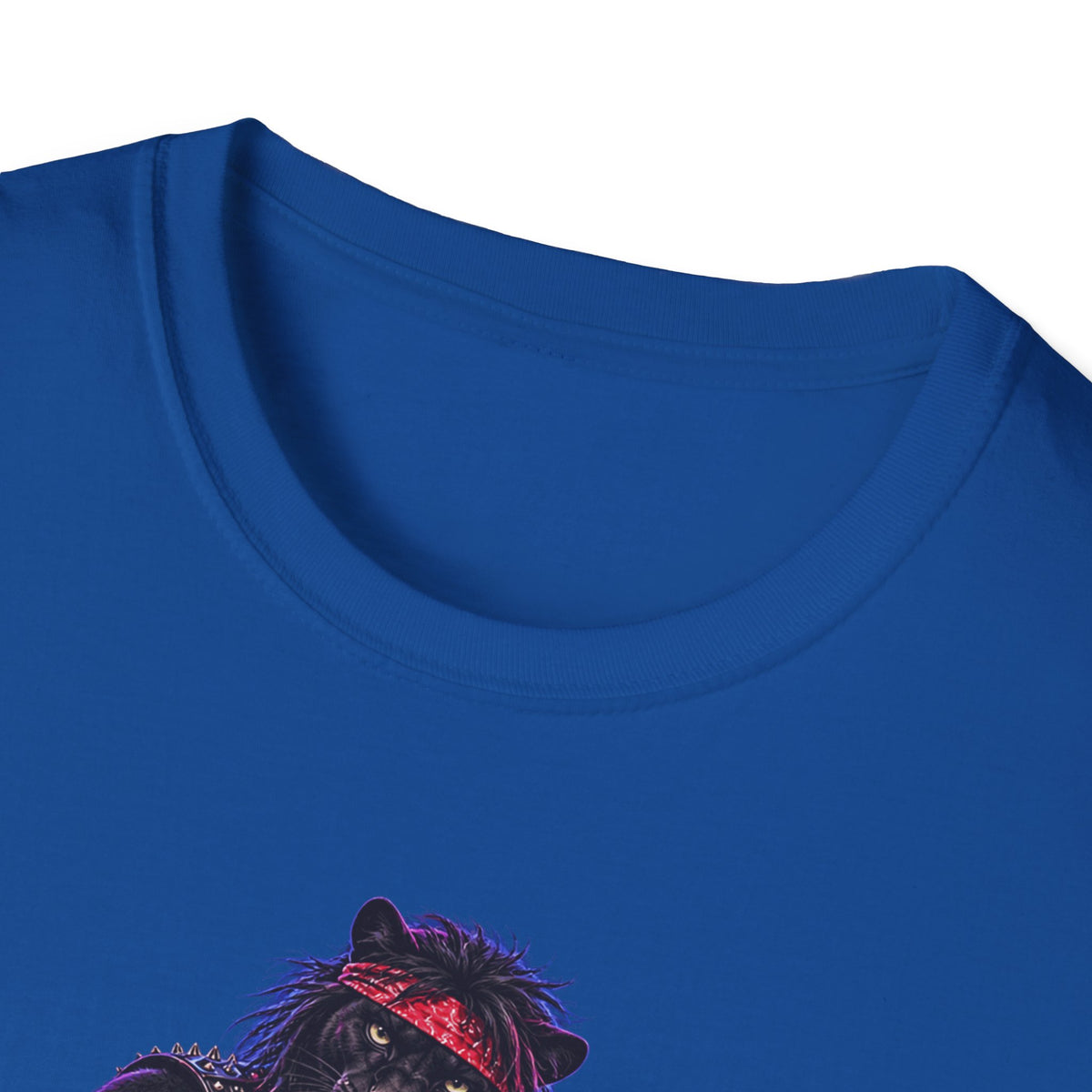 Black Panther Guitarist Big Cat Rock Band Wild at Heart Graphic Tee