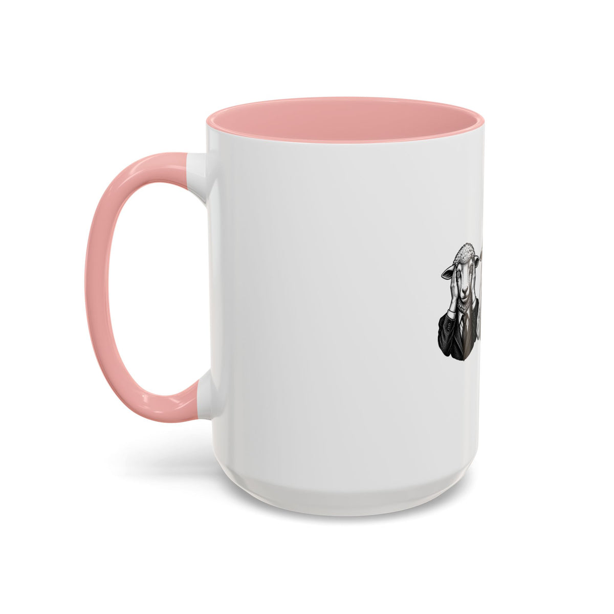 See No Evil Sheeple Coffee Mug (11or 15 oz)