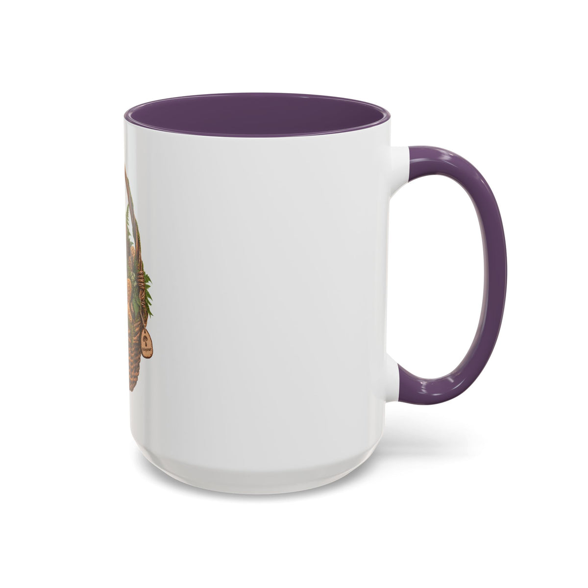 Mushroom Basket Coffee Mug (11, 15oz)