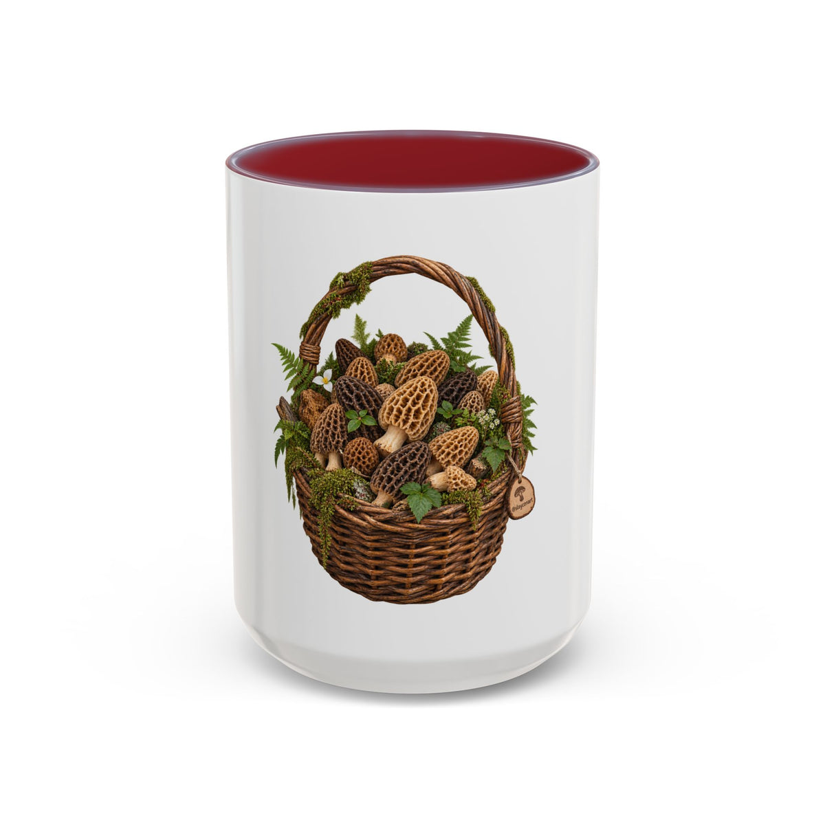 Mushroom Basket Coffee Mug (11, 15oz)