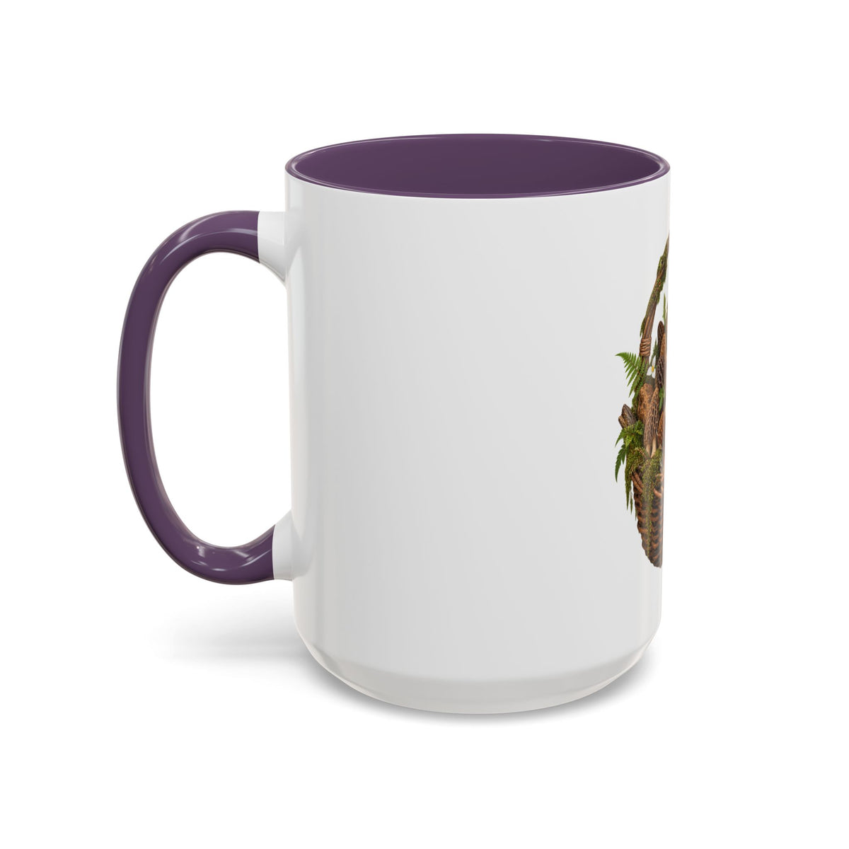 Mushroom Basket Coffee Mug (11, 15oz)