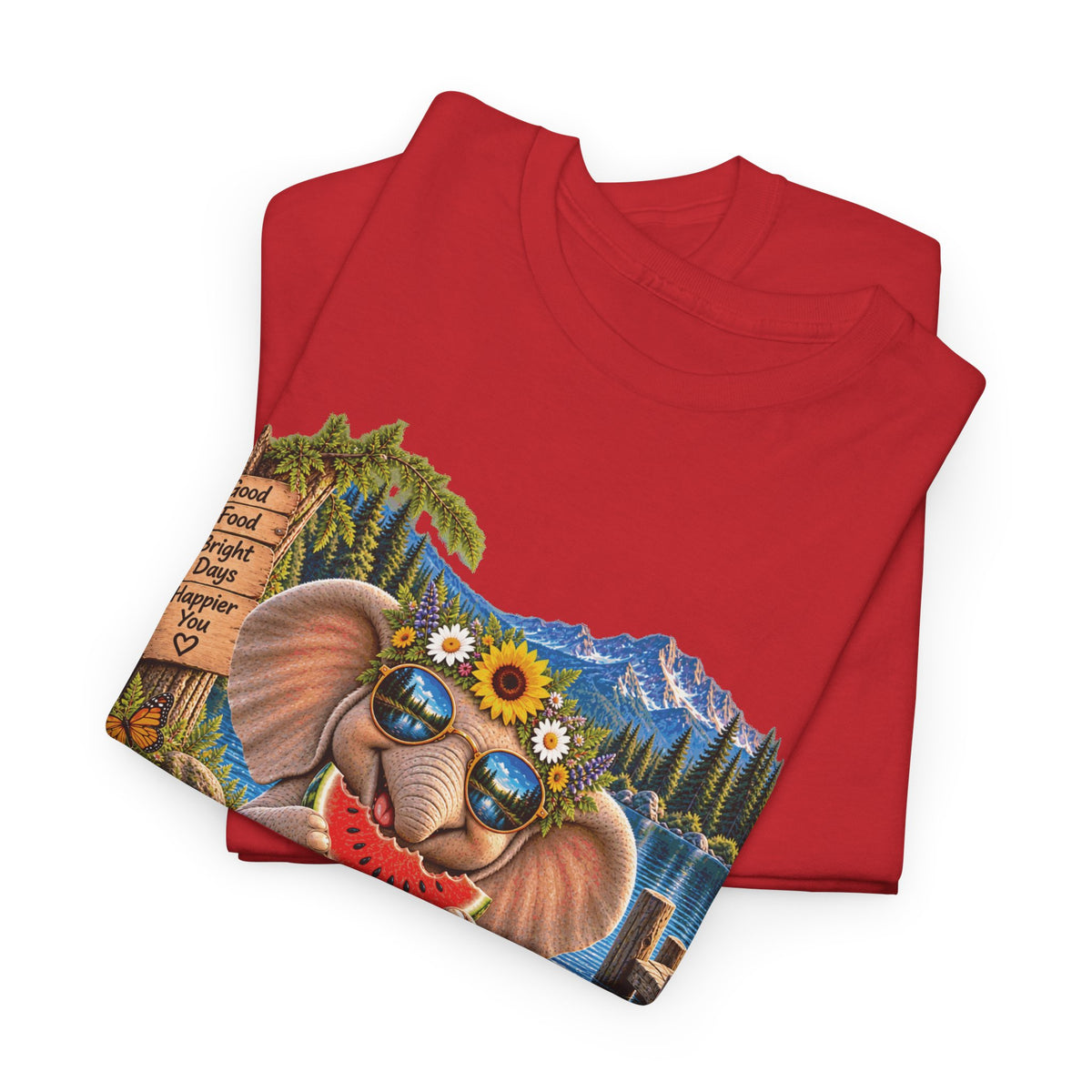 Find Your Joy Elephant T-Shirt — Cute Summer Nature Graphic Tee