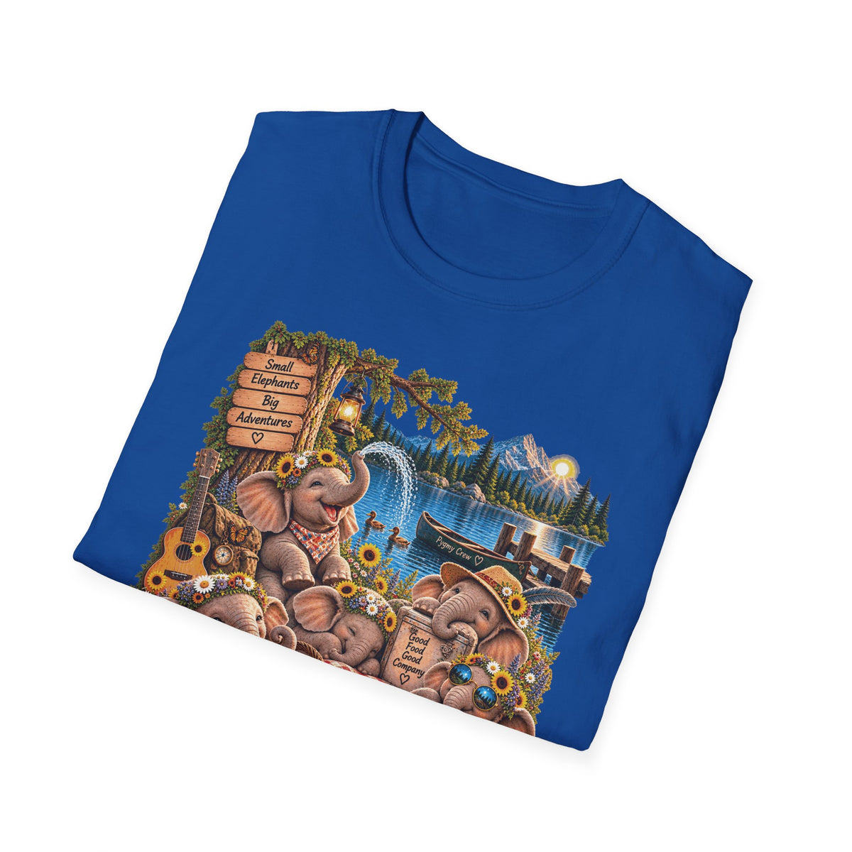 Musical Elephants Graphic Tee