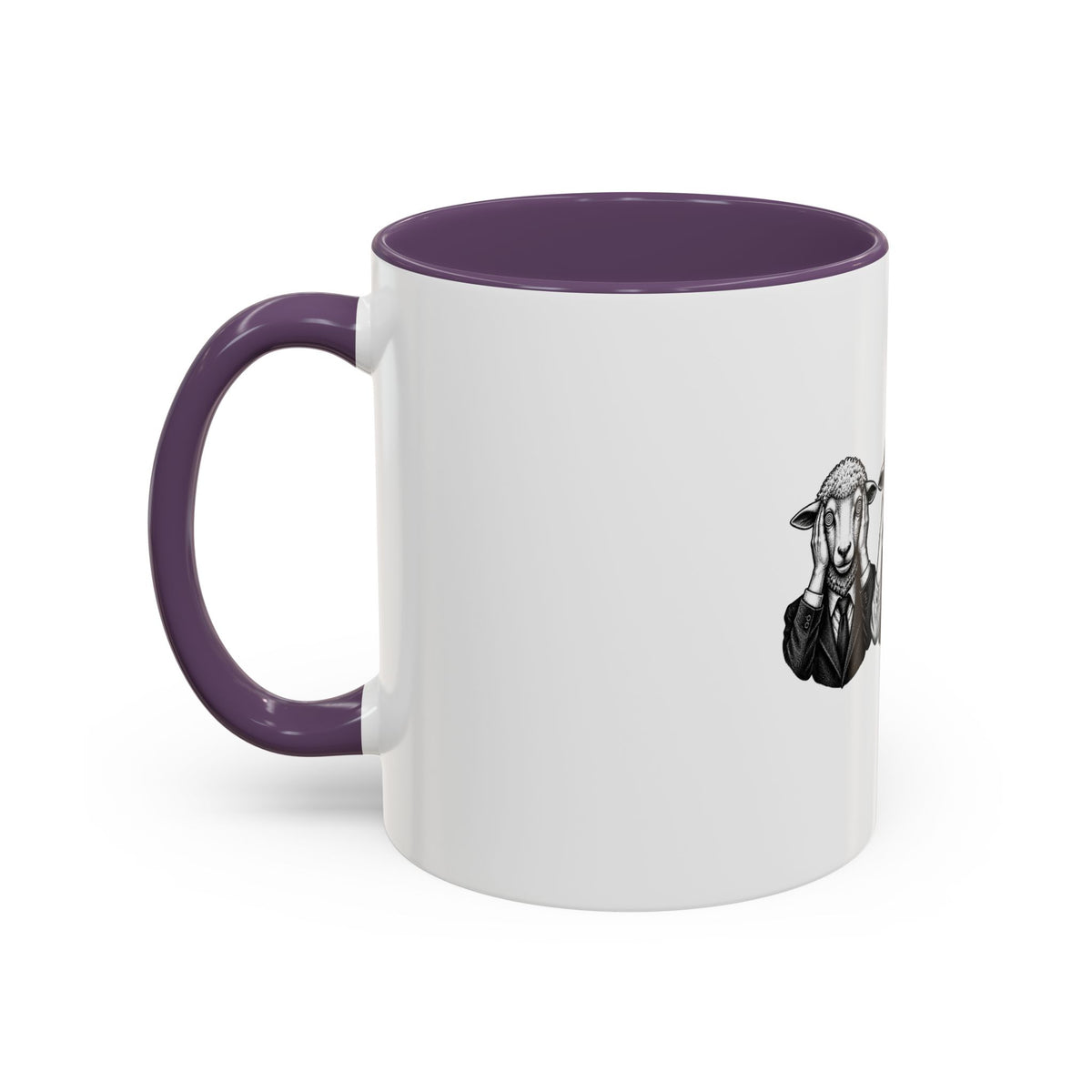 See No Evil Sheeple Coffee Mug (11or 15 oz)