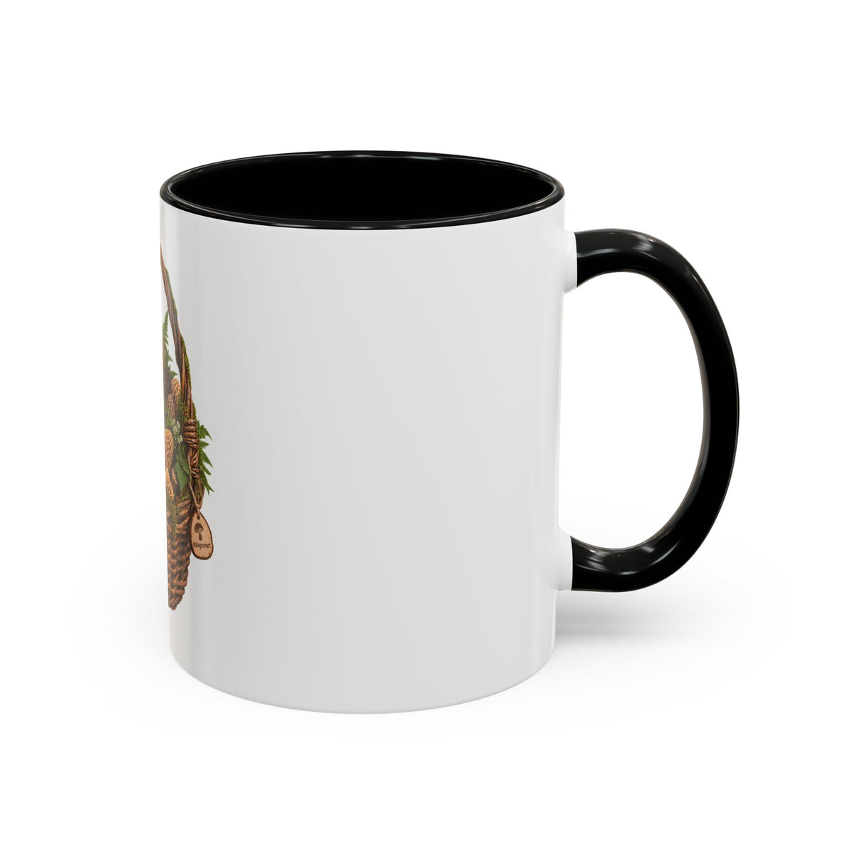 Mushroom Basket Coffee Mug (11, 15oz)