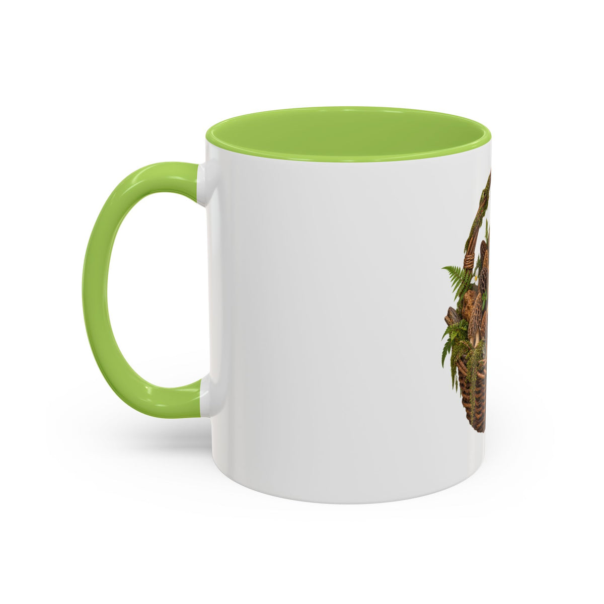 Mushroom Basket Coffee Mug (11, 15oz)