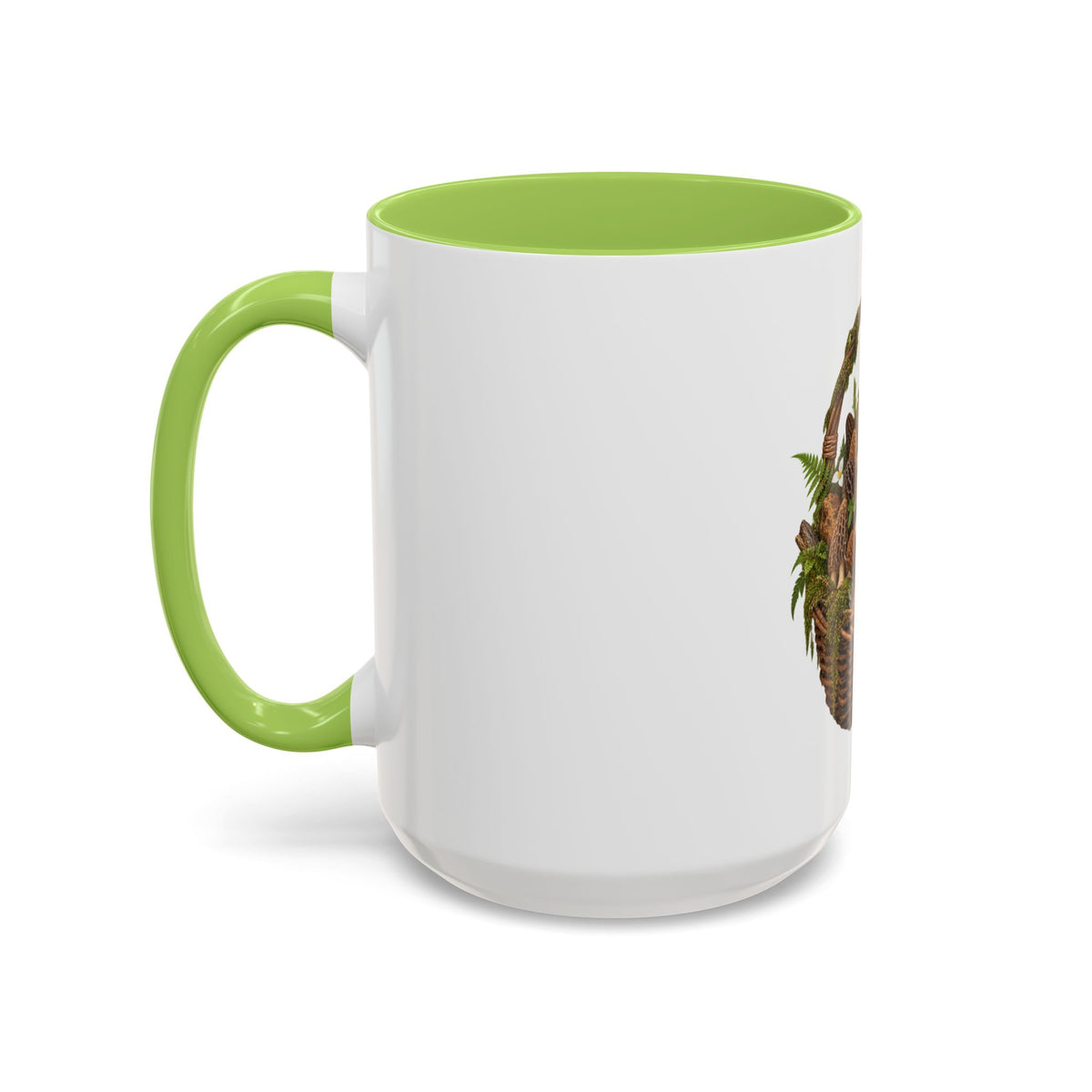 Mushroom Basket Coffee Mug (11, 15oz)