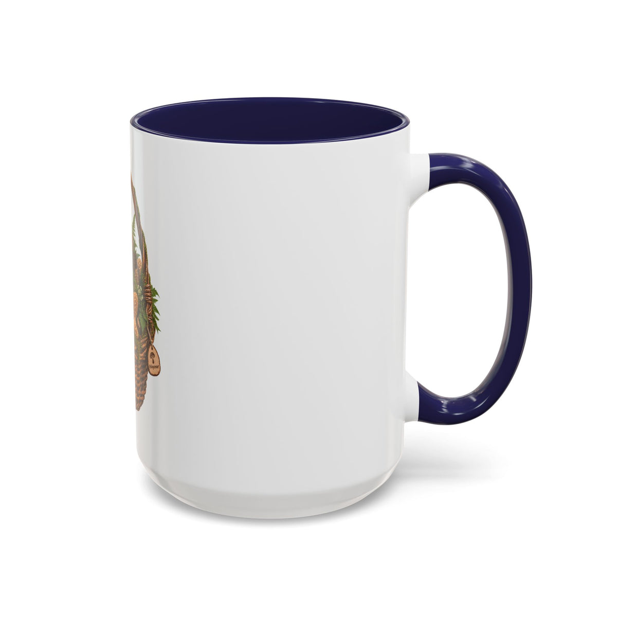 Mushroom Basket Coffee Mug (11, 15oz)