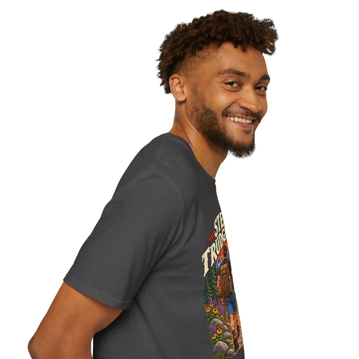 Steady Trudging On Athletic Man T-Shirt