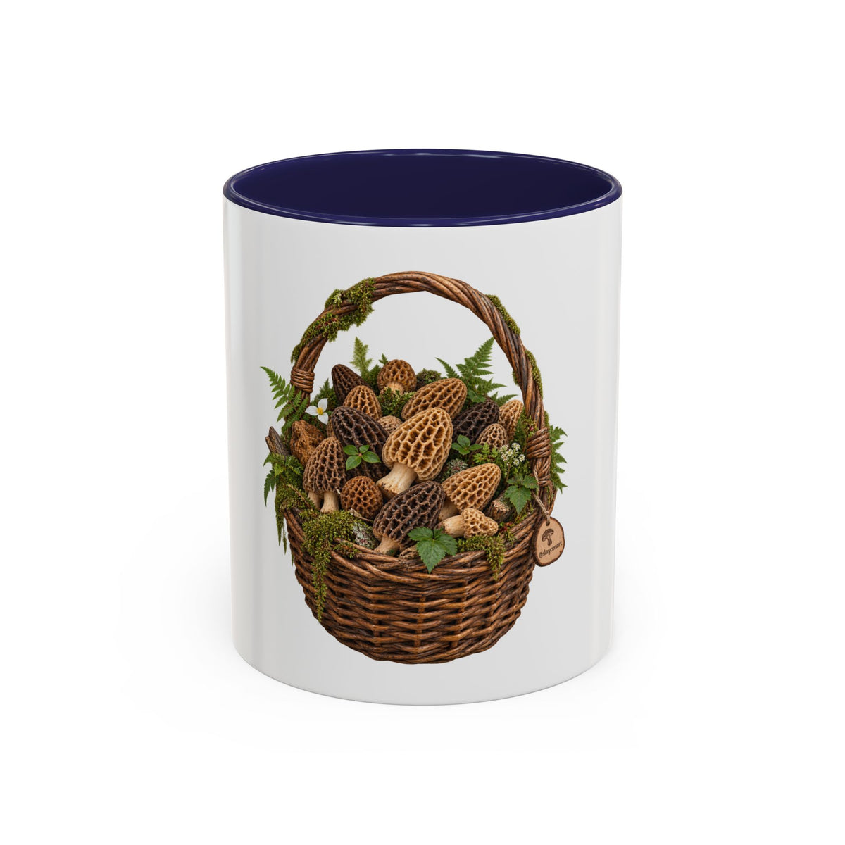 Mushroom Basket Coffee Mug (11, 15oz)