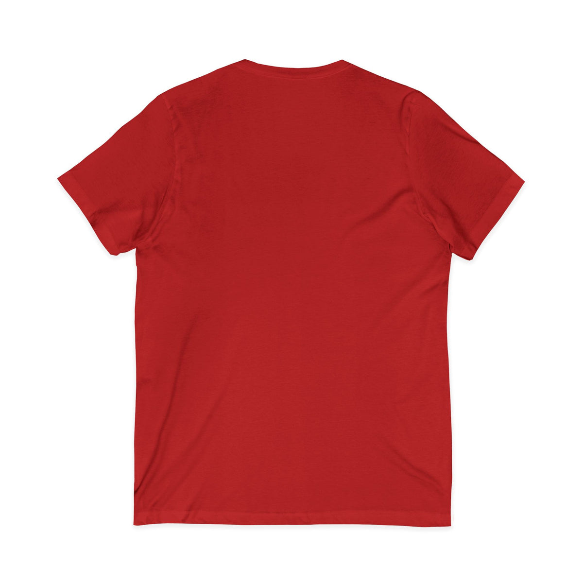 Mushroom Family Fall Farmers Market Jersey Short Sleeve V-Neck Tee